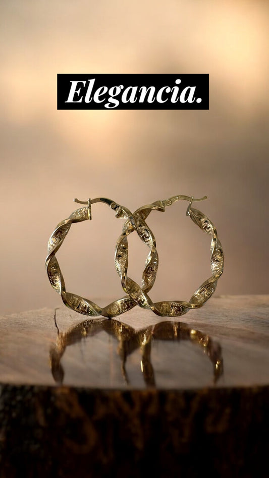 Hoops Gold 14 kt